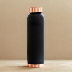 Pure Copper Water Bottle 900 ML  Soft Silk Finish Copper Drinking Bottle