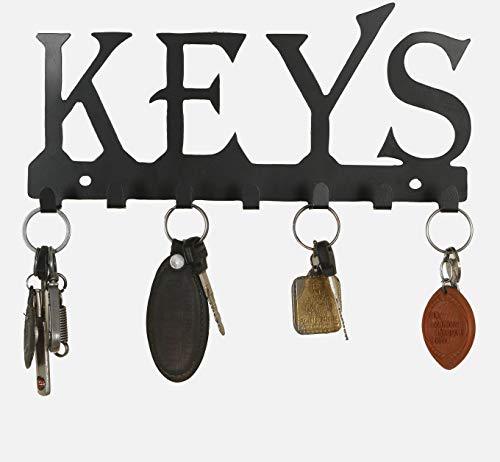 Keys Sturdy Iron Key Holder with 7 Hooks