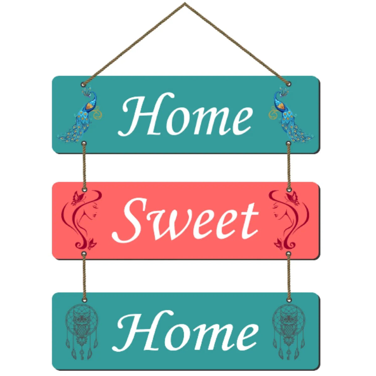 Decorative “Home Sweet Home” Wall Hanging