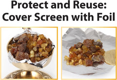 Adjustable Resin Incense Burner – Tea Light Candle & Charcoal Incense Holder for Home Fragrance & Spiritual Decor