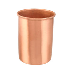 100% Pure Copper Water Bottle 1 Litre with Matching Tumbler Gift Set | 100% Pure Copper | Leak-Proof | 2 Copper Glasses (300 ml Each) | Ideal for Gifting | Matte Lacquer Finish