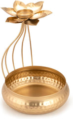 Diya Shape Decorative Urli Bowl – Floating Flower & Tea Light Candle Holder for Diwali & Home Décor (Pack of 1)