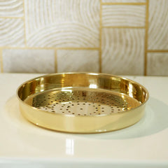 Brass Flour Sieve (Channi) | Traditional Atta Strainer for Kitchen Use