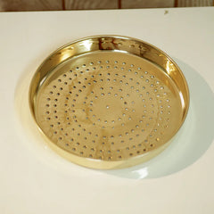 Brass Flour Sieve (Channi) | Traditional Atta Strainer for Kitchen Use