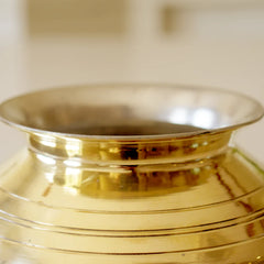 Pure Brass Handi with Tin Coating | Punjabi & Rajasthani Traditional Cookware