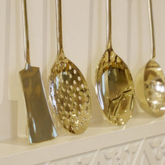 Pure Brass Cooking Utensil Set | Traditional Indian Kitchen Cutlery