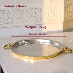 Pure Brass Dosa Tawa | Traditional South Indian Dosa Pan for Crispy Dosas