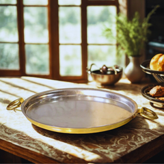 Pure Brass Dosa Tawa | Traditional South Indian Dosa Pan for Crispy Dosas