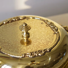 Pure Brass Casserole | Traditional Pital Donga & Indian Serving Tureen