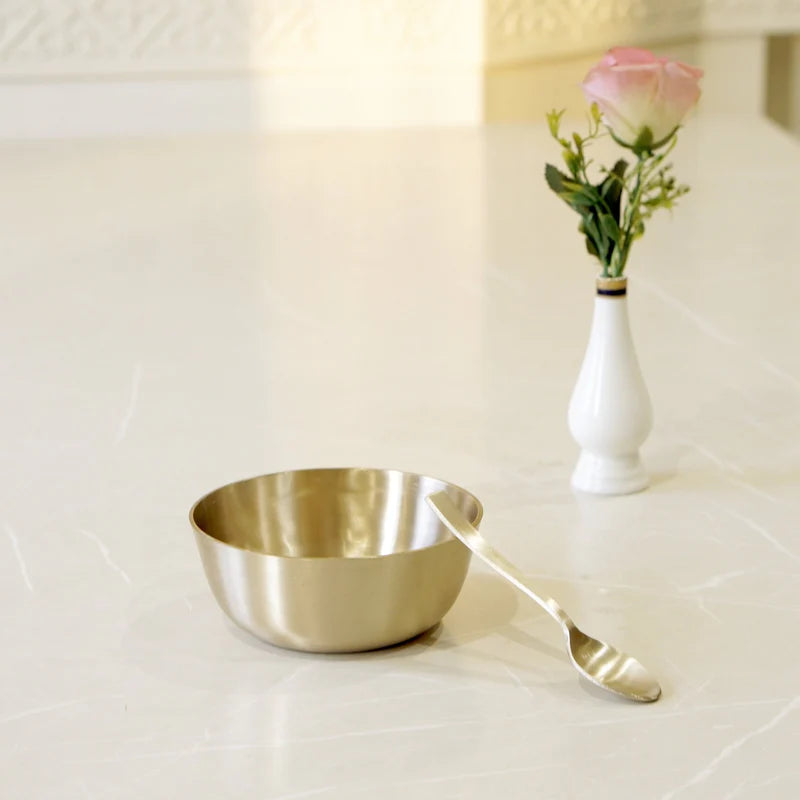 Kansa Bronze Bowl for Porridge, Daliya & Kheer | Complete Meal Serving Bowl