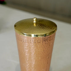 Pure Copper Tumbler | Ayurvedic Drinking Cup for Water, Health & Home Use